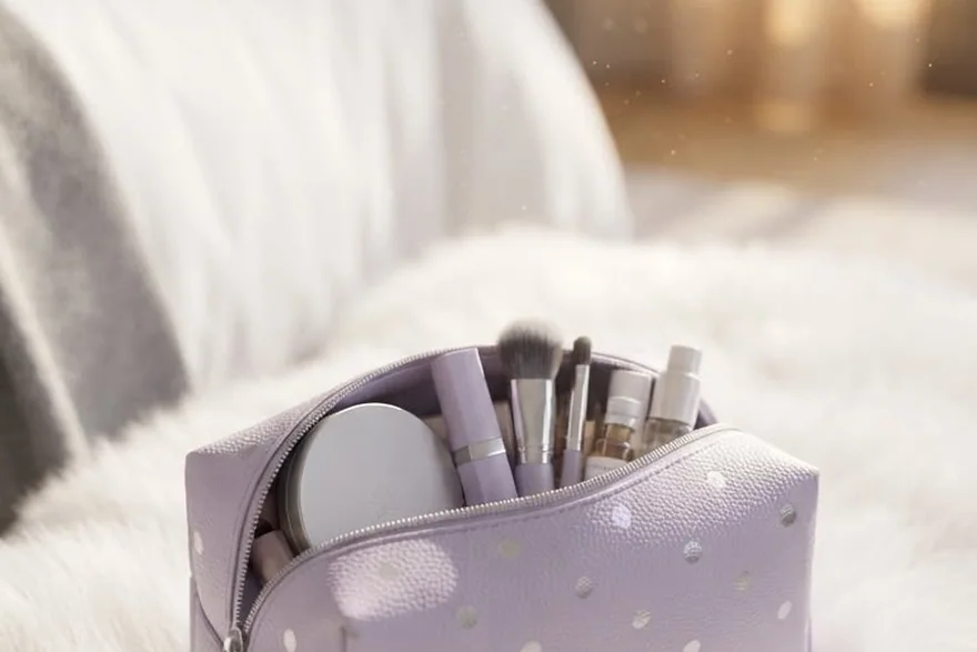 Makeup Bag Dimensions — Custom logo cosmetic bag sample