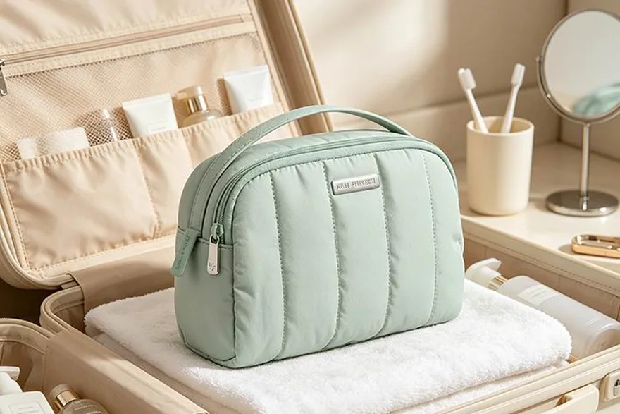 Makeup Bags for Teens — Bulk cosmetic bag production detail