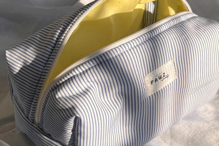 Prop 65 Warning Requirements for Cosmetic Bags in California — Toiletry bag and cosmetic pouch specification