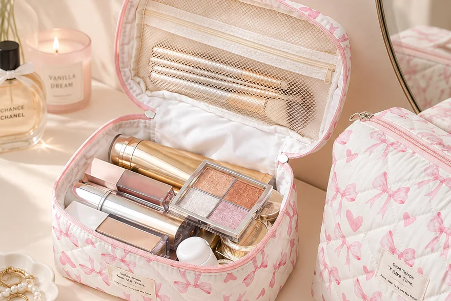 Standard Cosmetic Bag Sizes — Toiletry bag and cosmetic pouch specification