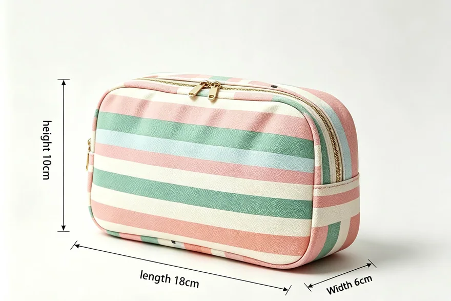 Travel Cosmetic Bag Trends 2026 — Bulk cosmetic bag production detail